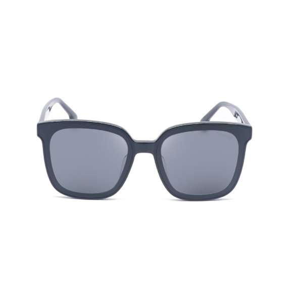 Noblag Ode Square Unisex Sunglasses Acetate Black Nylon Polarized Lenses 56mm main image 4